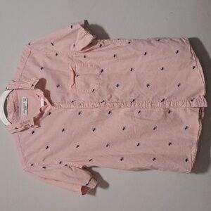 Kids Pink Short Sleeve Shirt